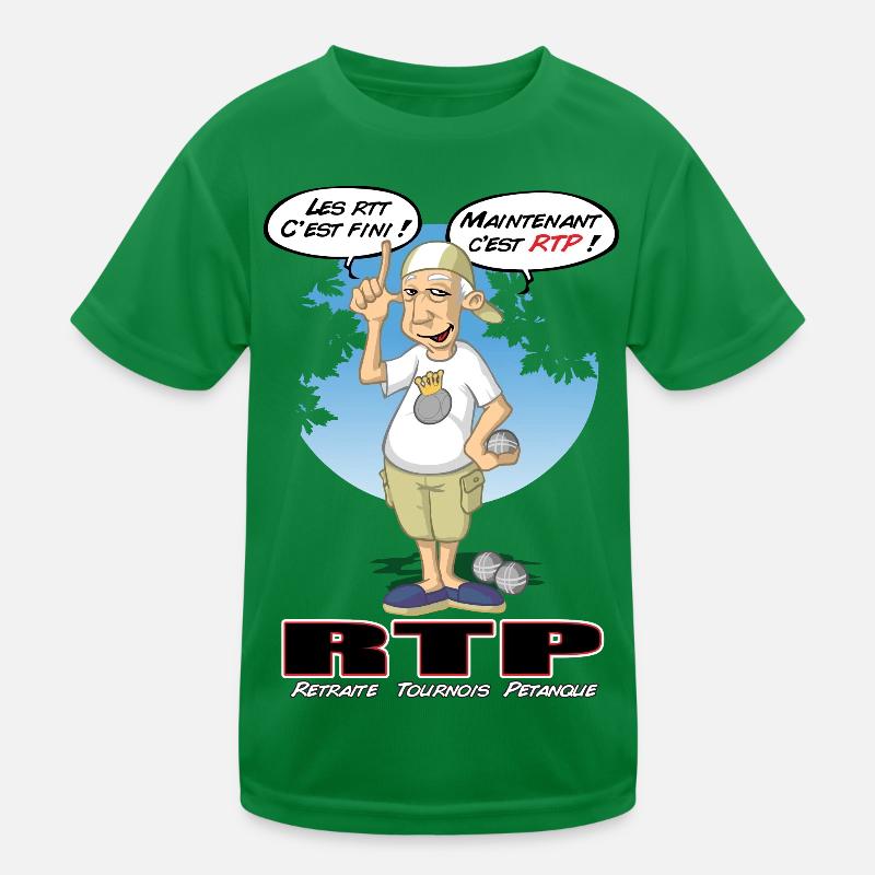 Pétanque et retraite T-shirt sport Enfant