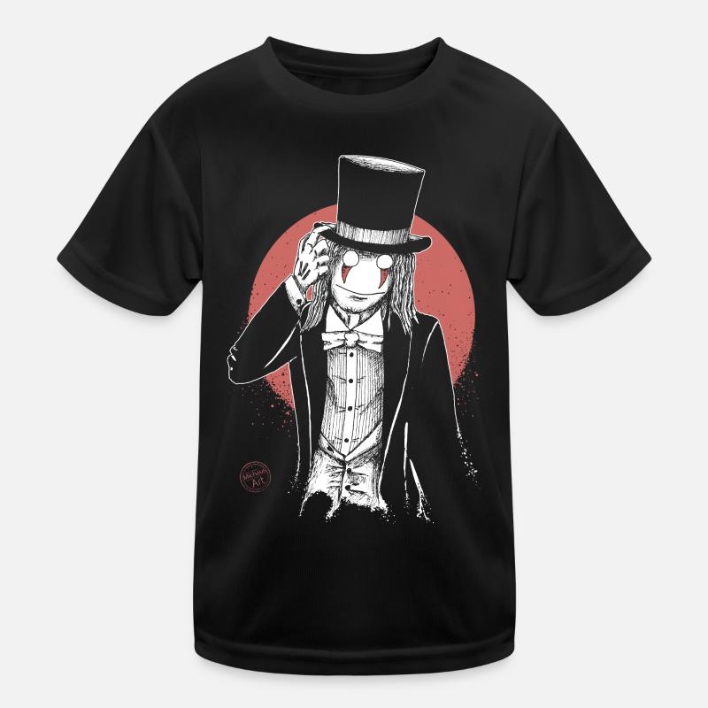 Spooky guy Kids Functional T-Shirt