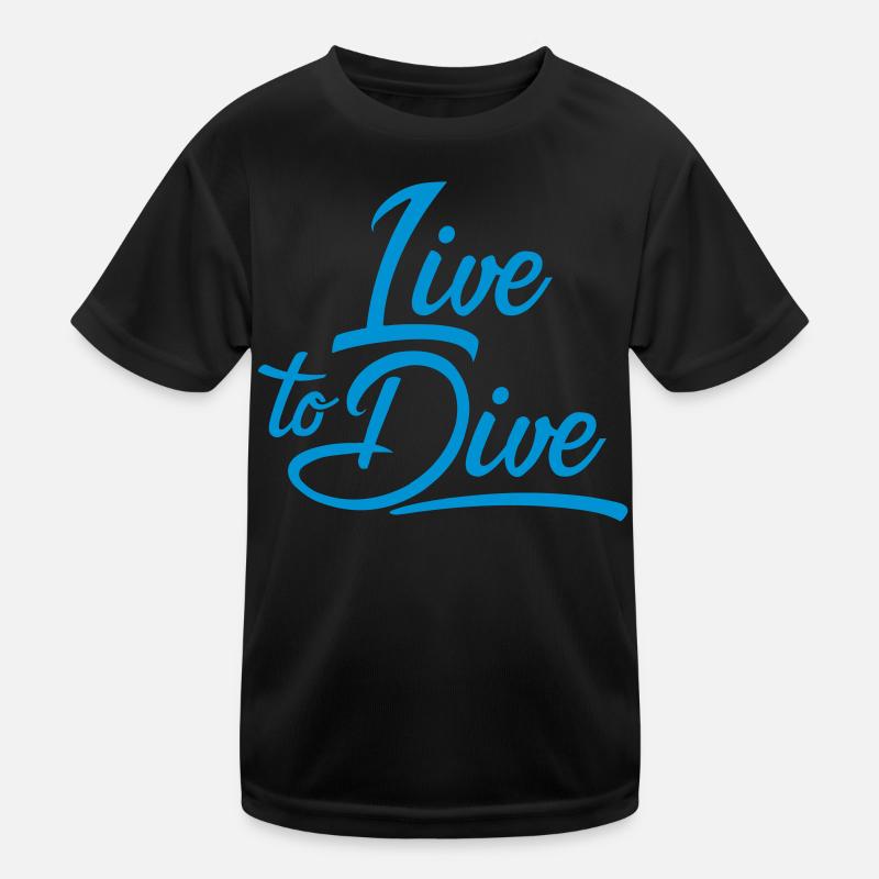 diving Kids Functional T-Shirt