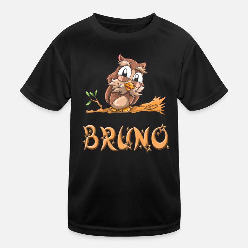 Hibou Bruno T-shirt sport Enfant