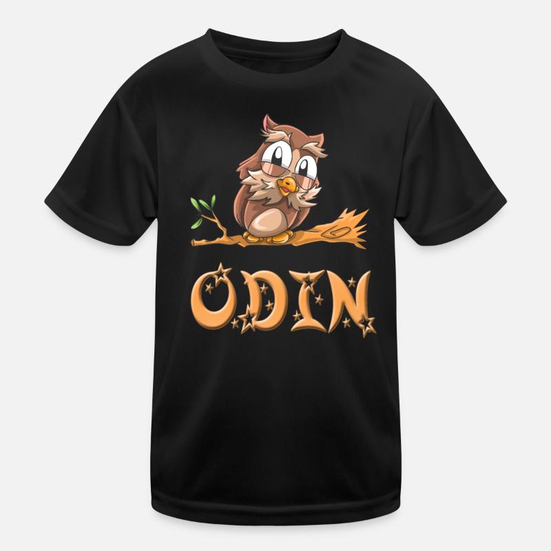 Eule Odin Kinder Funktions-T-Shirt