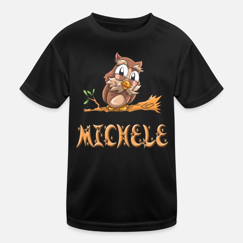 Eule Michele Kinder Funktions-T-Shirt