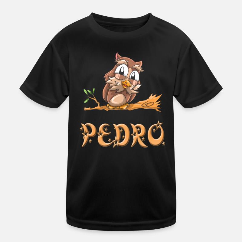 Eule Pedro Kinder Funktions-T-Shirt