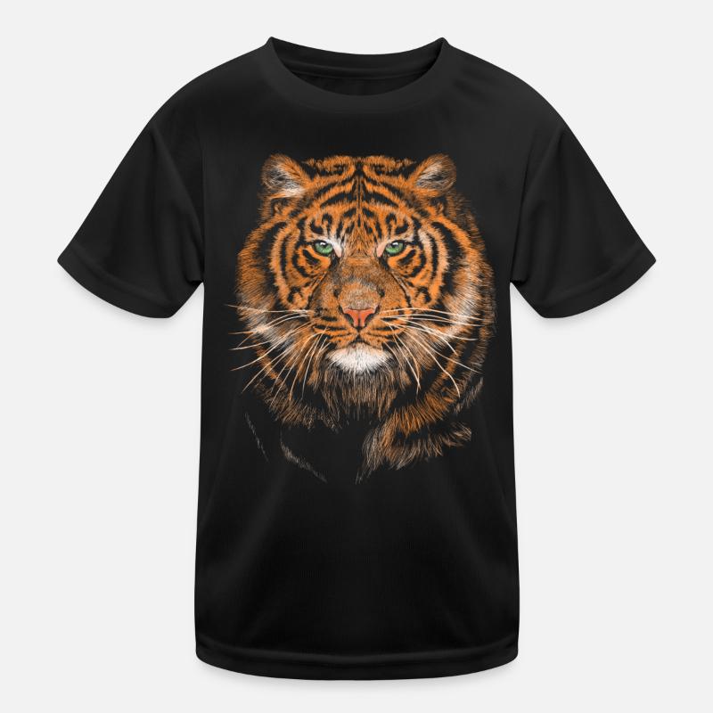 Tiger Kinder Funktions-T-Shirt