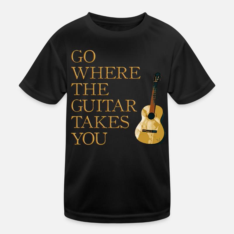 Manière de guitares T-shirt sport Enfant
