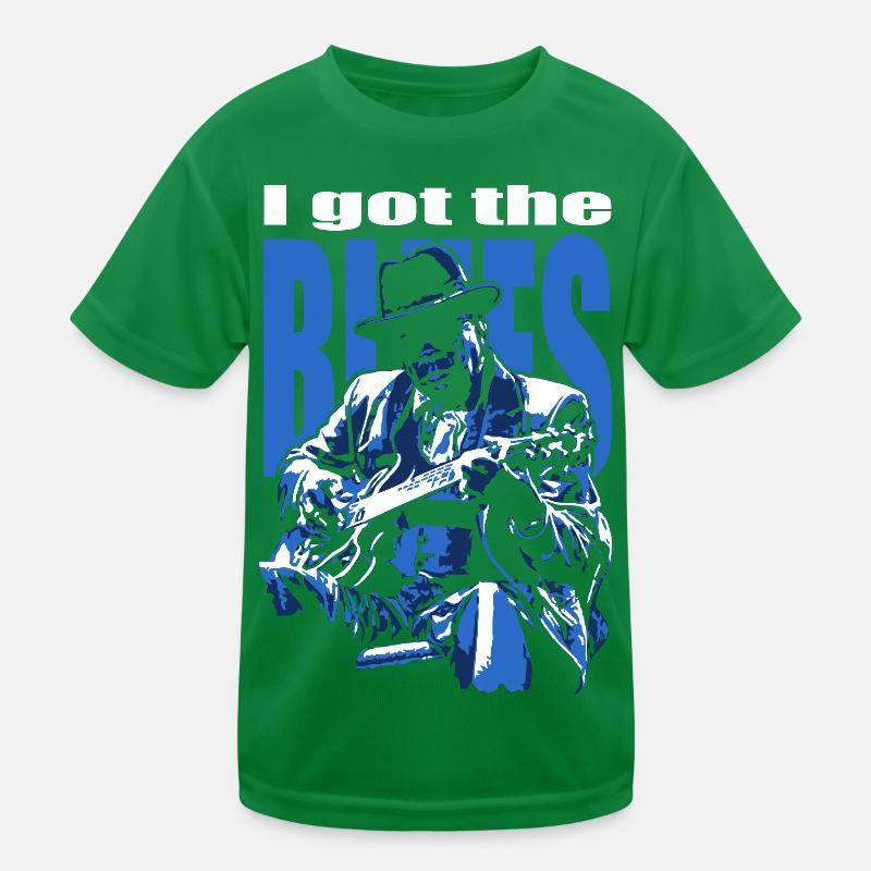 I got the blues T-shirt sport Enfant