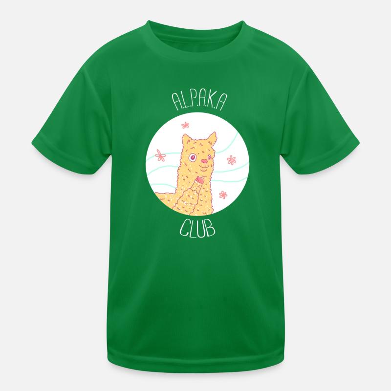 ALPAKA Club Tier Kinder Funktions-T-Shirt