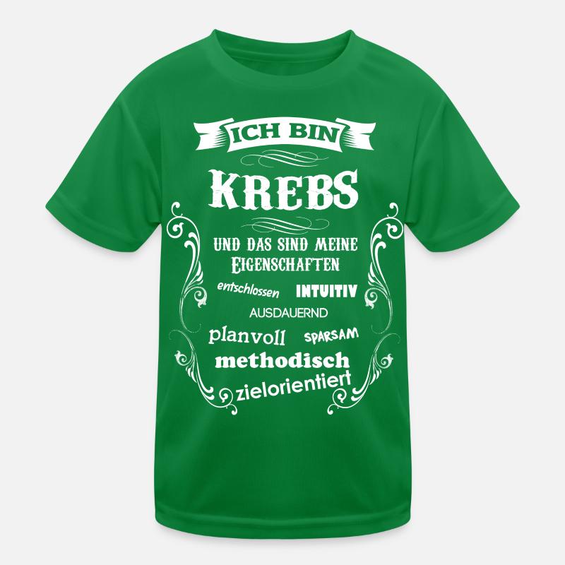 KREBS - GEBURSTAG Kinder Funktions-T-Shirt