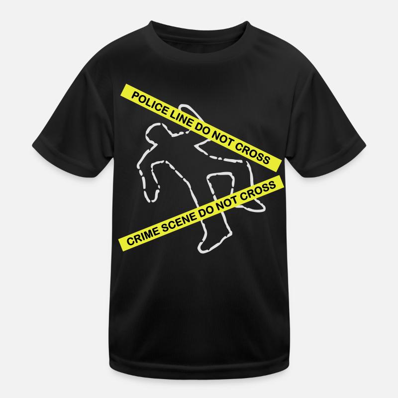 Crime scene set Kids Functional T-Shirt