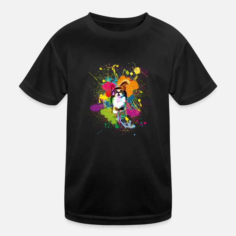 Klekskatze T-shirt sport Enfant