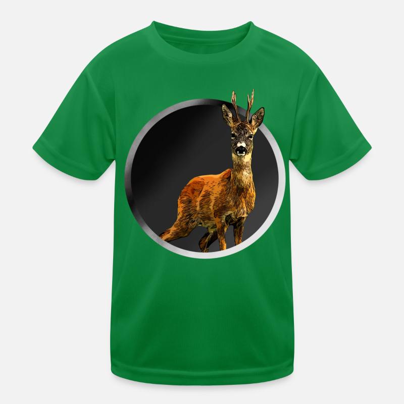 Reh Kinder Funktions-T-Shirt