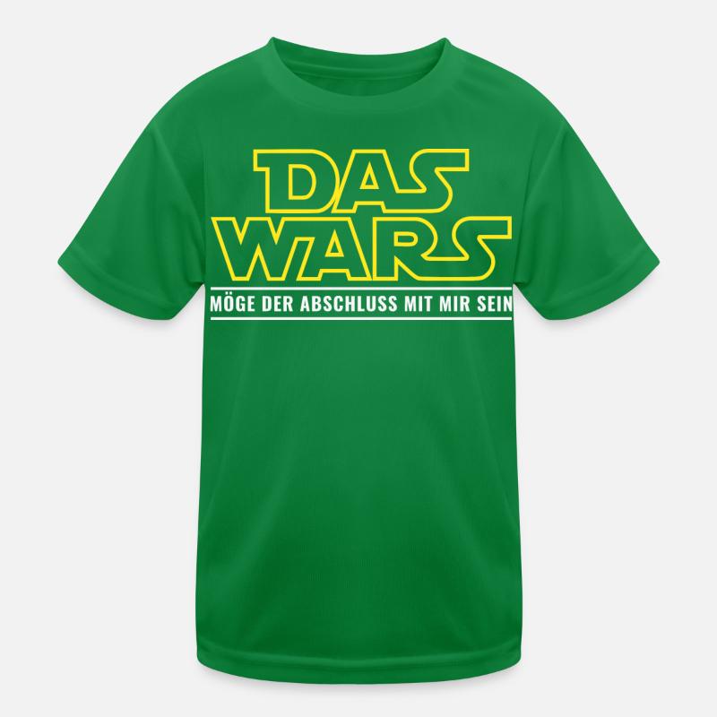 Abschluss Das Wars Möge der Abschluss mit mir sein Kinder Funktions-T-Shirt