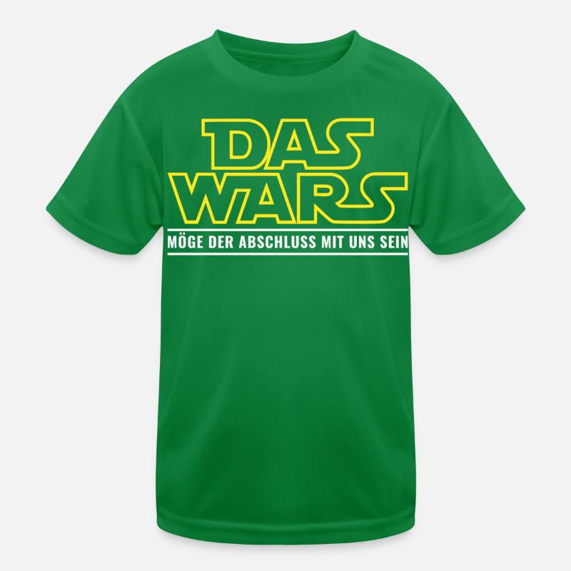Abschluss Das wars Möge der Abschluss mit uns sein Kinder Funktions-T-Shirt