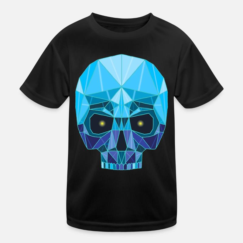 Sapphire skull Kids Functional T-Shirt