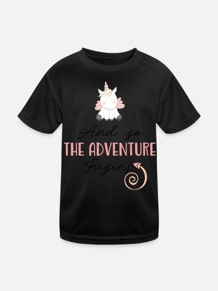 restart - Kids Functional T-Shirt - black - Front