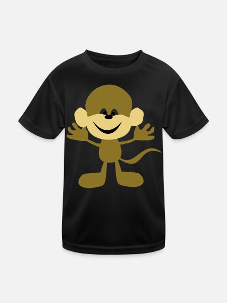 ape - Kids Functional T-Shirt - black - Front