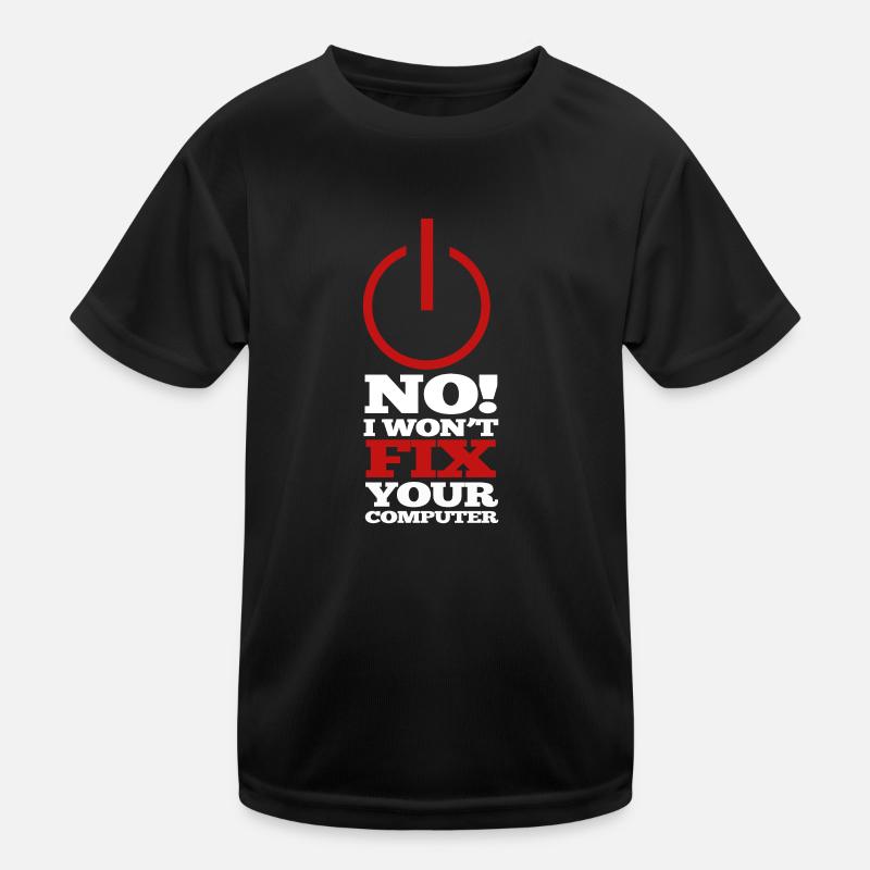 Computer Program Code Nerd Script Hacker Kids Functional T-Shirt