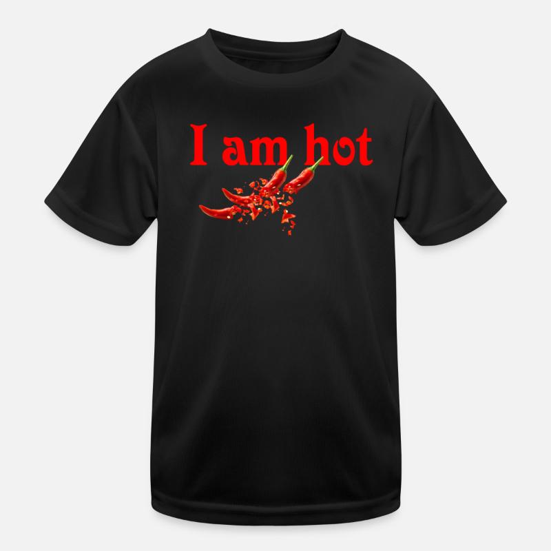 Je suis chaud - Piment T-shirt sport Enfant