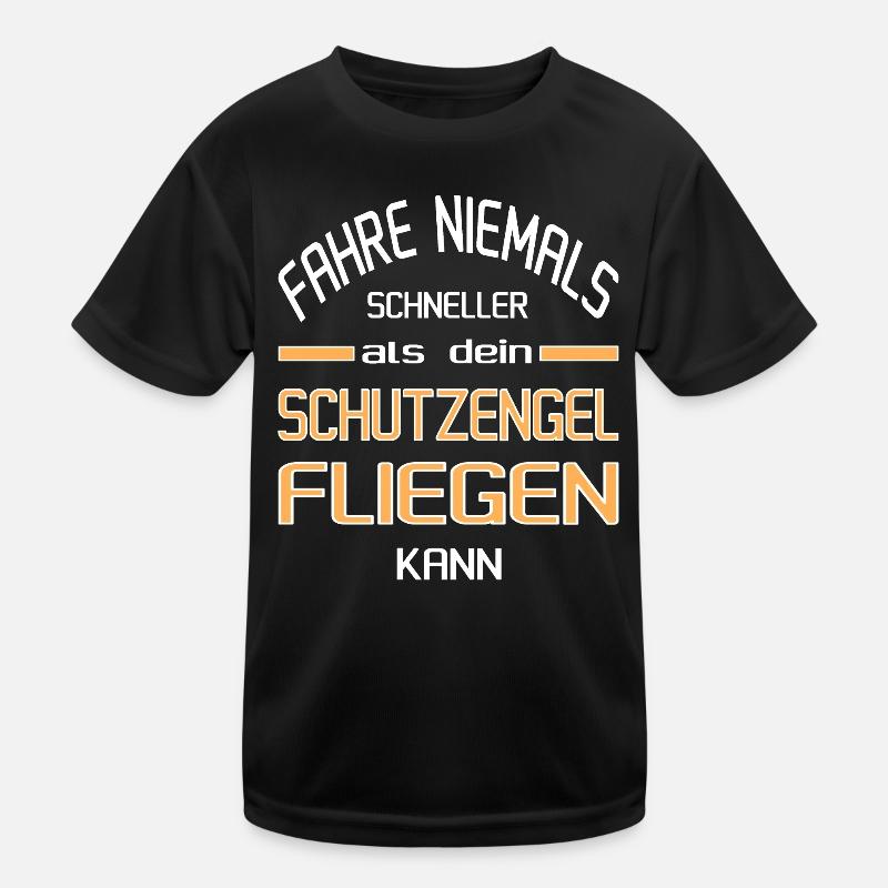 Schneller als dein Schutzengel Kinder Funktions-T-Shirt