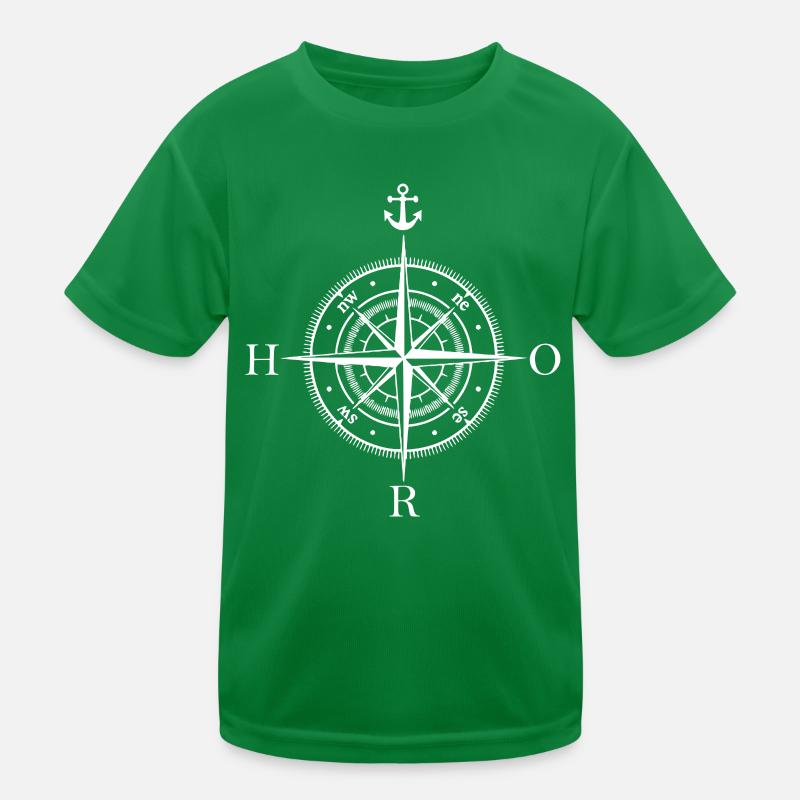 HRO Kompass Kinder Funktions-T-Shirt