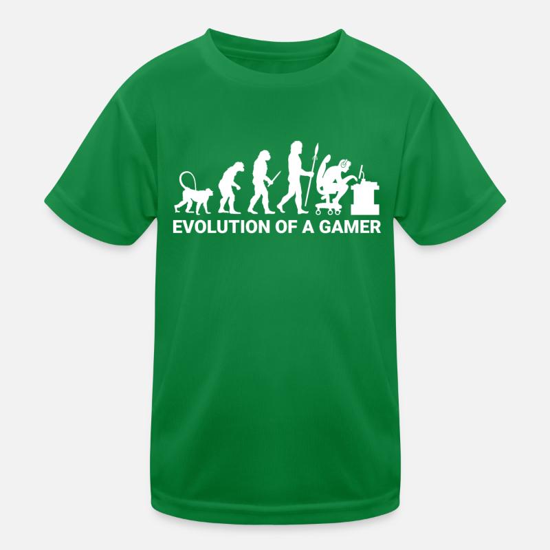 Évolution gamer T-shirt sport Enfant