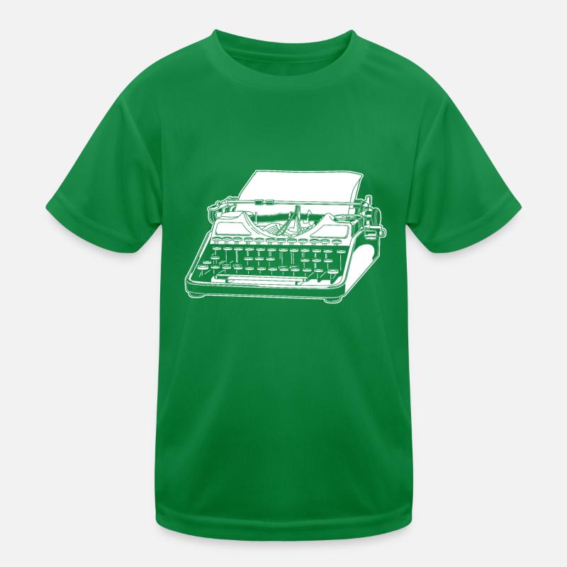 Machine à écrire T-shirt sport Enfant