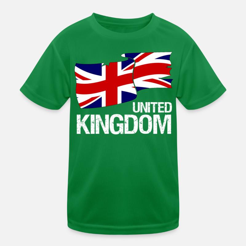 Drapeau britannique Union Jack - Design T-shirt sport Enfant