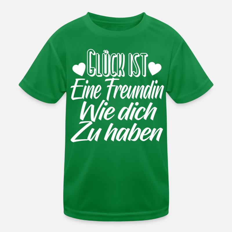 Freunde Freundin Geschenk Kinder Funktions-T-Shirt