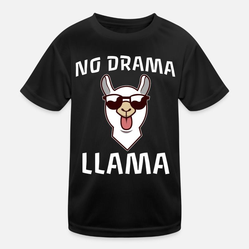 No Drama Lama Kids Functional T-Shirt