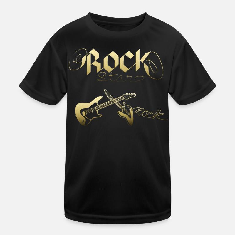 Rock Star Kinder Funktions-T-Shirt
