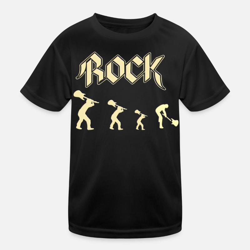 Rock Kinder Funktions-T-Shirt