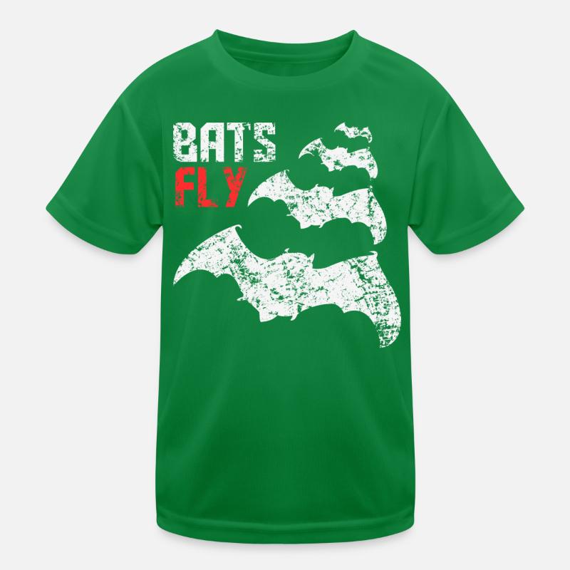 Bats Fly Kinder Funktions-T-Shirt