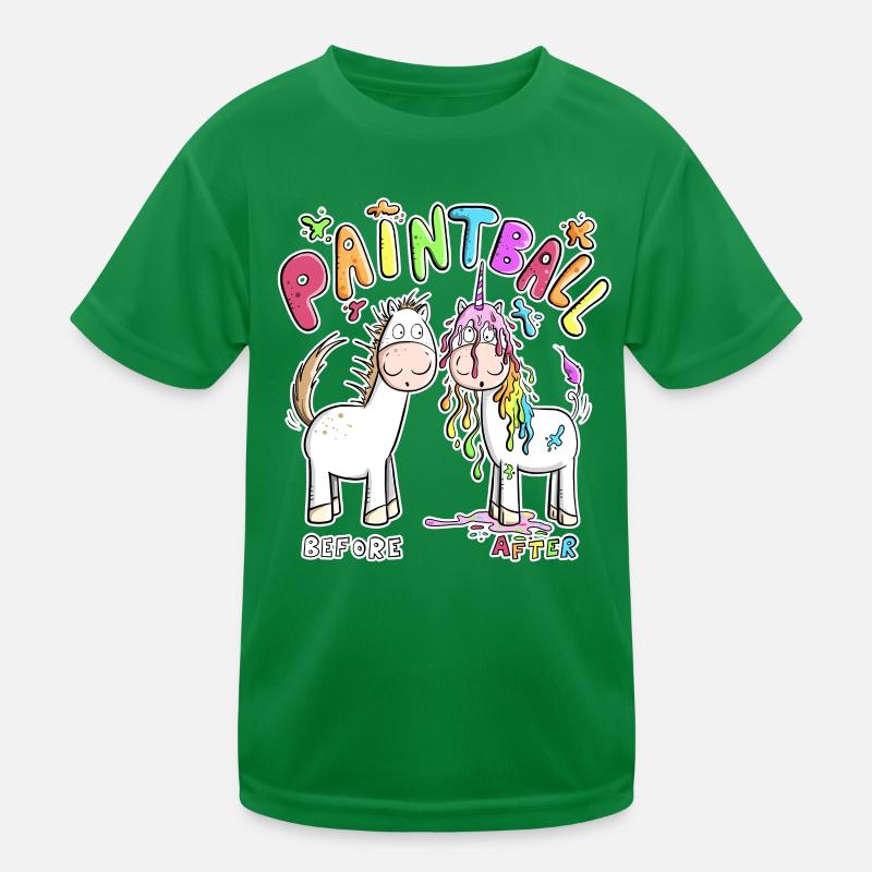 Paintball Kids Functional T-Shirt