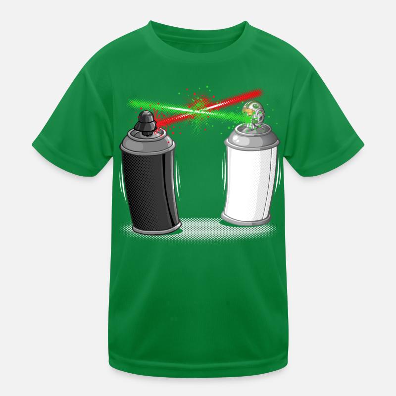 Graffiti wars Kinder Funktions-T-Shirt