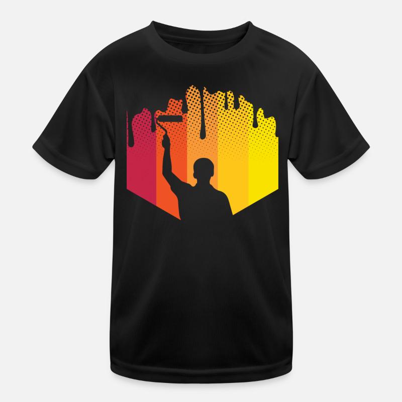Maler Kinder Funktions-T-Shirt