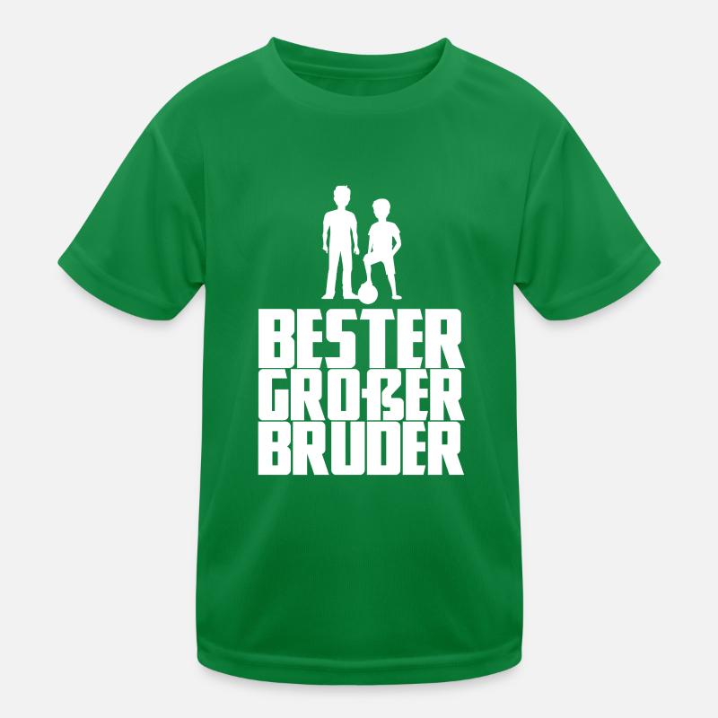 Bester großer Bruder Kinder Funktions-T-Shirt