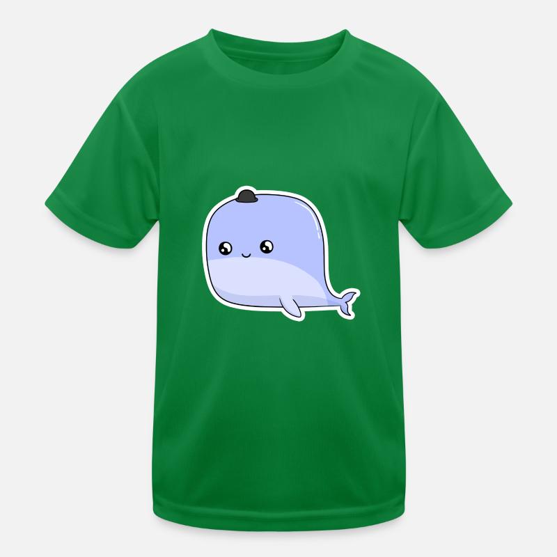 Small Whale Kids Functional T-Shirt