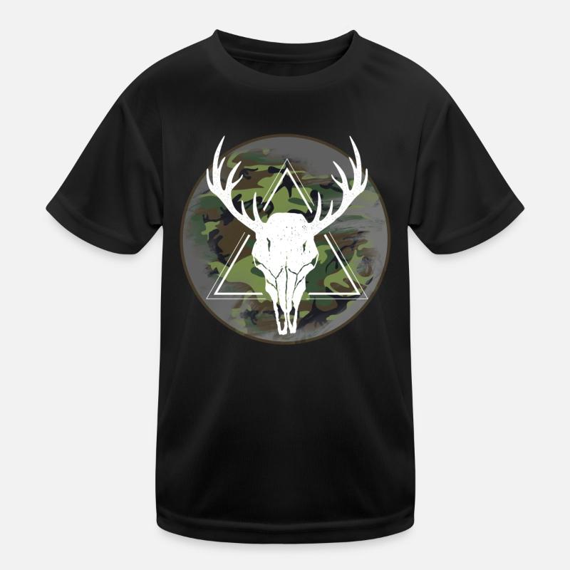 Jäger Jagen Kinder Funktions-T-Shirt