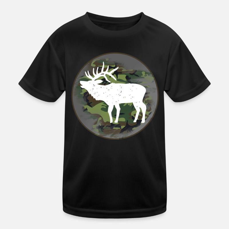 Élan chasseur T-shirt sport Enfant
