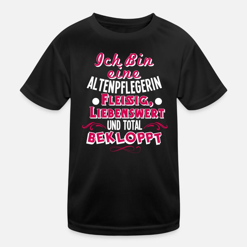 Altenpflegerin Kinder Funktions-T-Shirt