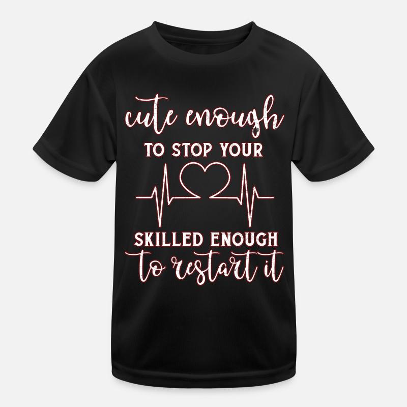 Arzt Kinder Funktions-T-Shirt