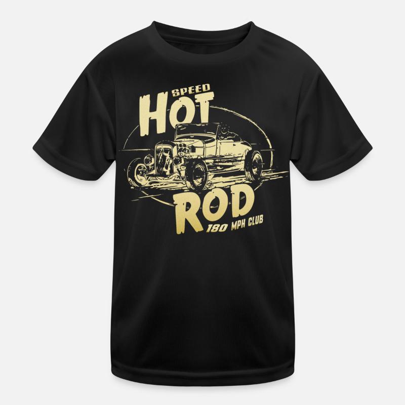 Hot rod garage V8 Kids Functional T-Shirt