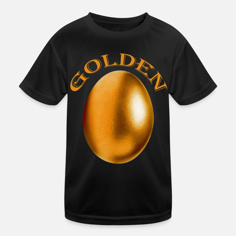 golden egg Kids Functional T-Shirt