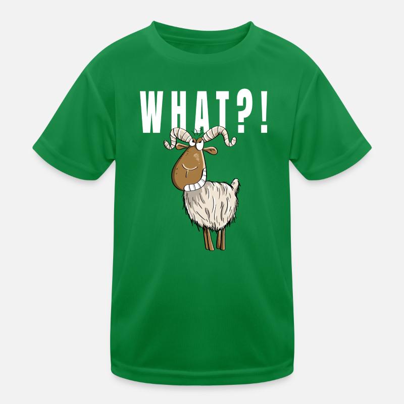 What ?! Drôle de chèvre T-shirt sport Enfant