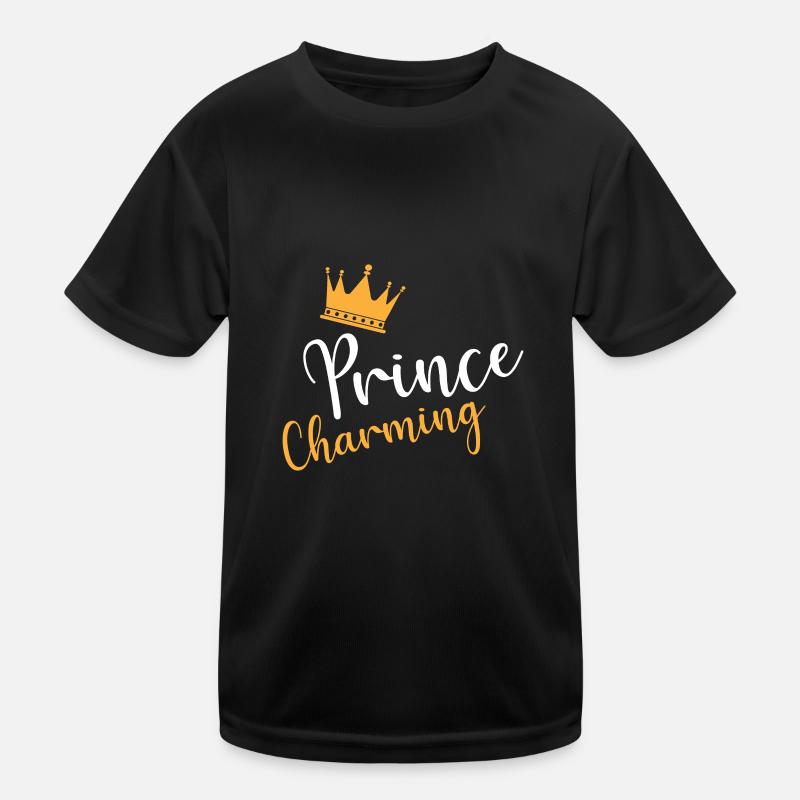 Märchenprinz Kinder Funktions-T-Shirt