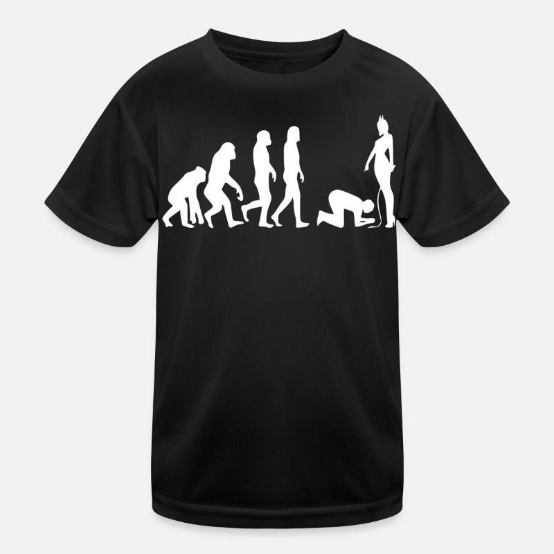 Evolution man Kids Functional T-Shirt