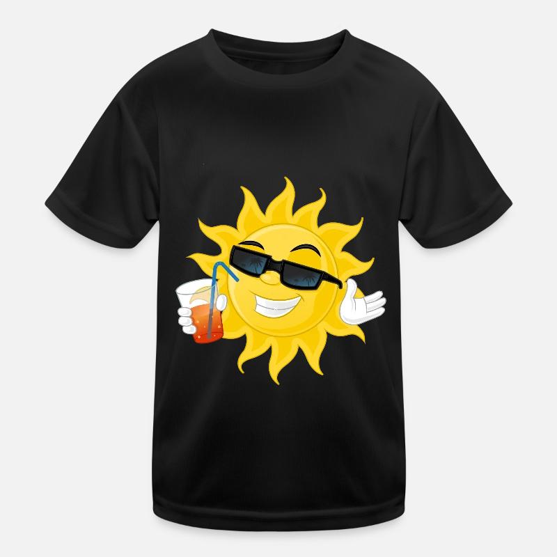 Sonne Kinder Funktions-T-Shirt