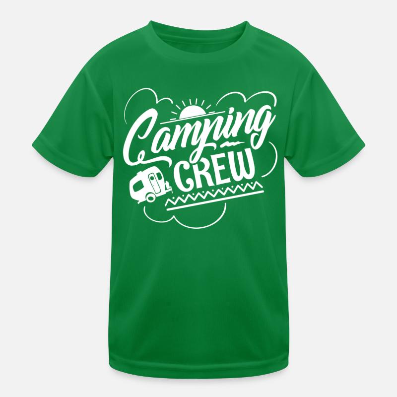 Équipe de camping T-shirt sport Enfant