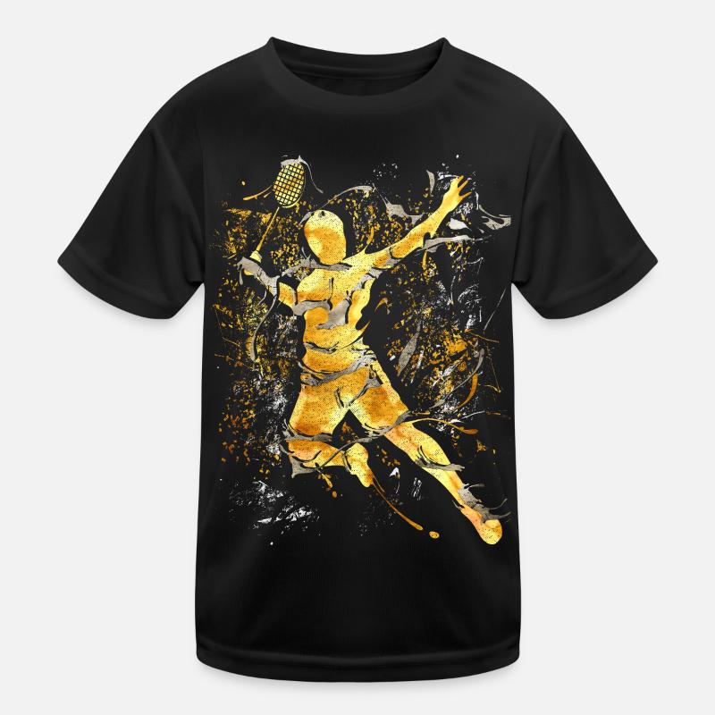 Badminton - Smash - Badminton Kids Functional T-Shirt