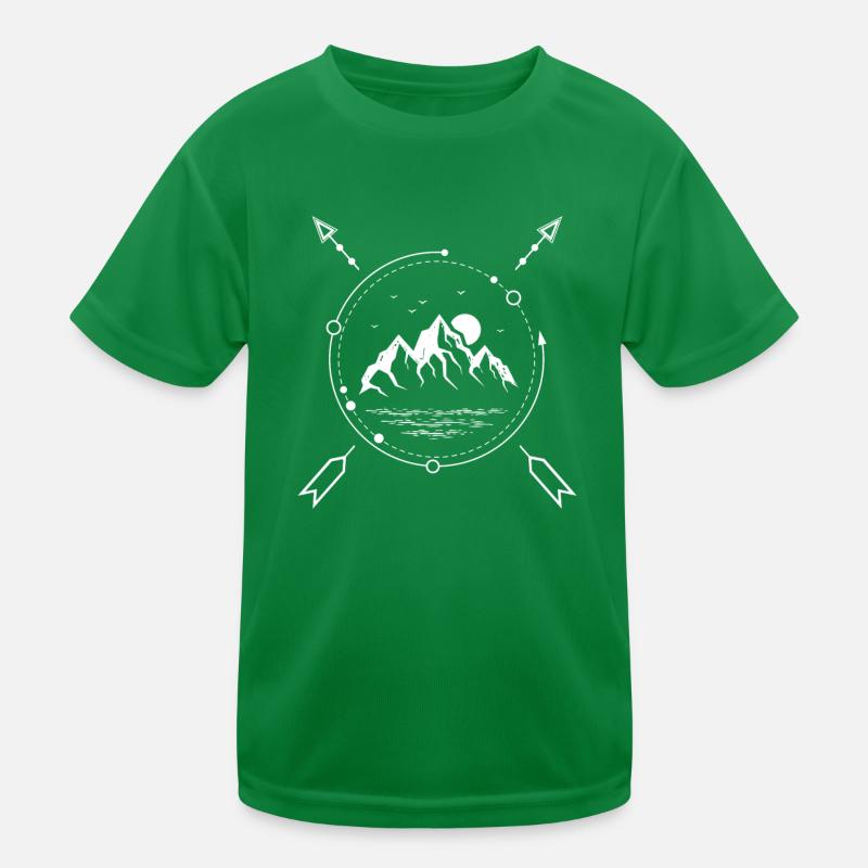 les montagnes T-shirt sport Enfant